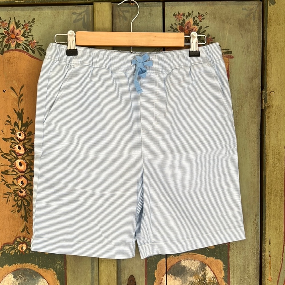 Boys Vineyard Vines Blue striped shorts L 16